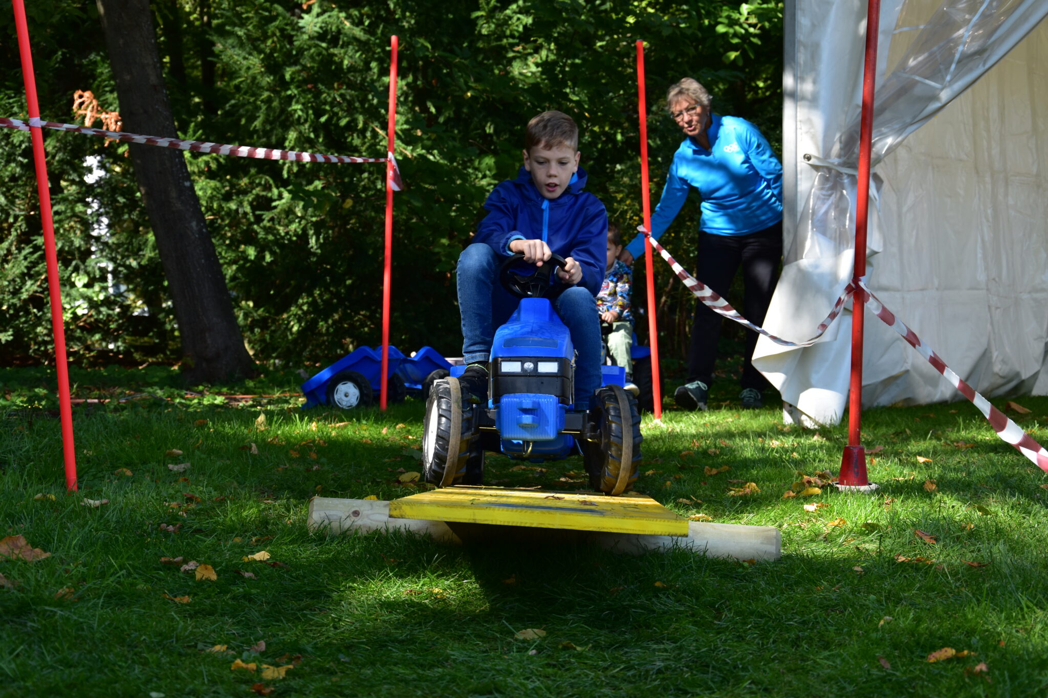 Papa Moll Fest Trampitraktor Parcour Papa Moll Land Bad Zurzach